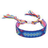 ETHNIC STYLE COLORFUL TASSEL WOVEN BRACELET_CWAJE0709