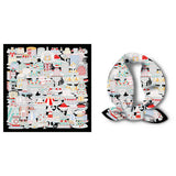 MIDDLE EASTERN KEFFIYEH SCARF FOR TRAVEL HEADWEAR_CWASC0652