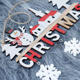 CREATIVE CHRISTMAS WOODEN HANGING ORNAMENT_CWMM9901