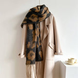 PRINT WINTER SCARF WARM THICK UNISEX SHAWL WRAP_CWASC0972