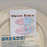 SWEET GIRL FLORAL BOW 2 PACK CLOUD HAIR CLIPS_CWAHA2267