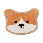 CUTE DOG PLUSH RUG NON SLIP BEDSIDE MAT_CWMM7399