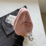 PUFFY CLOUD BAG LARGE SHOULDER TOTE HANDBAG_CUAB00533