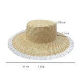 LARGE BRIM STRAW HATS FOR WOMENS BEACHWEAR_CWAH1157