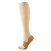 Women'S Solid Color Sports Compression Socks_Cwms1867