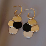 GEOMETRIC SEQUIN CIRCLE FASHION EARRINGS_CWAJE2468