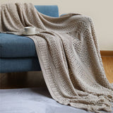 SOFT WARM CHUNKY KNIT BLANKET THROW_CWMM0195