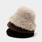 Plain Casual Bucket Hat Women Winter Sun_Cwah04647