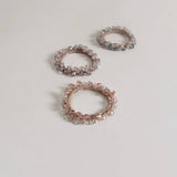 BOHO CRYSTAL HAIR TIE SIMPLE NEW GIRL ELASTIC BAND_CWAHA6766