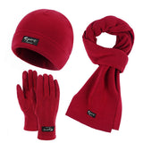 Winter Outdoor Cold-Proof Hat Three-Piece Set_Cwmm2784