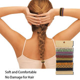 BRAIDED BOHEMIAN CARD HOLDER HAIR SCRUNCHIES_CWAHA5673