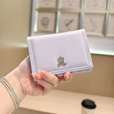 Trendy Printed Mini Trifold Wallet For Students_Cwab06229