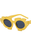 SUNFLOWER SHAPED SUNGLASSES_CWASG0131
