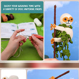 CUTE SLOTH CROCHET MATERIAL BAG_CWMM0824