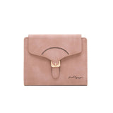 LADIES SHORT SIMPLE FOLDING COIN PURSE_CWAB2332