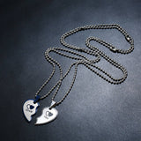 DETACHABLE HEART STAINLESS STEEL NECKLACE_CWMM4604