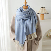 COZY WATER RIPPLE WRAP SCARF FOR FALL SEASON_CWASC2765