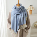 COZY WATER RIPPLE WRAP SCARF FOR FALL SEASON_CWASC2765