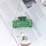 Cwaha1319_Elegant Green Series Hair Claw Clip
