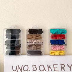1BOX 25PCS ELASTIC HAIR TIES CANDY COLOR HAIRBANDA_CWAHA1109