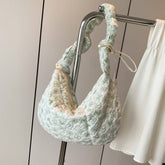PUFFY CLOUD BAG LARGE FLORAL SHOULDER TOTE_CUAB00498