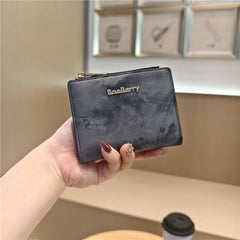 New Soft Pu Ink Painting 2-Fold Wallet_Cwab06273