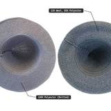 HALLOWEEN POINTED WITCH HAT KNIT FOLDABLE_CWAH0617