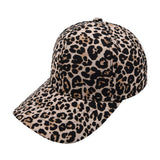 LEOPARD PRINT BASEBALL CAP SUN PROTECTION HAT CWAH1223