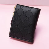 Zip-Up Bi-Fold Embossed Wallet_Cwab2602