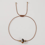 AMETHYST SEMI PRECIOUS GEMSTONE BRACELET_CWAB4642