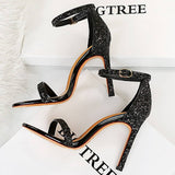 FASHION GLITTER SEQUINS WITH HIGH HEELS_CWSHH0048