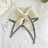 KNIT TRIANGLE SCARF FOR WOMEN S WINTER NECK WRAP_CWASC1978