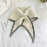 KNIT TRIANGLE SCARF FOR WOMEN S WINTER NECK WRAP_CWASC1978
