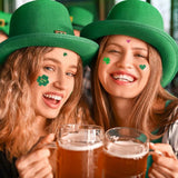 GLITTER LEAF CARTOON TATTOO STICKERS FOR PARTY_CWMM8250