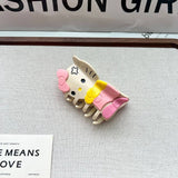 CUTE CAT HAIR CLAW ACETATE CARTOON ANIMAL CLIP_CWAHA5710