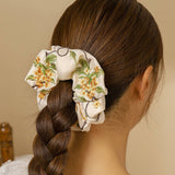 OSMANTHUS EMBROIDERED HAIR TIE FOR HANFU QIPAO_CWAHA5409