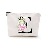 SIMPLE DOUBLE SIDED PRINTED ZIPPER COSMETIC BAG_CWAB2251