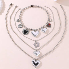 NEW FASHION LOVE HIP HOP BEADED NECKLACE_CWMM3179