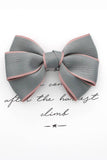 BOW DECOR FRENCH BUTTERFLY HAIR CLIP_CWAHA0163