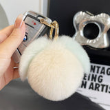 CUTE LITTLE PEACH CAR KEYCHAIN BAG PENDANT GIFT_CWMM2536