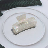 8 5CM HOLLOW SQUARE HAIR CLAW RETRO FRENCH STYLE_CWAHA2627