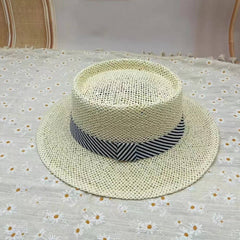 Womens Fashion Sun Protection Hollow Flat Cap_Cwah3560