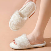 FASHIONABLE HOME CARTOON CURLY COTTON SLIPPERS_CWSHS0840