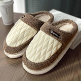 Winter Slippers Warm Cushioned Slides House Shoes_Cwshs0299