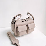 Litchi Patterned Pu Soft Leather Messenger Bag_Cwab1940