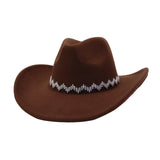 MEN WOMEN FELT COWBOY WESTERN FEDORA_CWAH04436