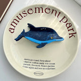 DOLPHIN ACETATE OCEAN HAIR CLAW CLIP_CWAHA5953