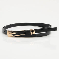 Leopard-Print Alloy Pin Buckle Fashionable Belt