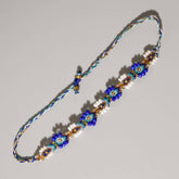 COLORFUL FLOWER RICE BEADS HANDMADE BEADED BRACELET_CWMM3803