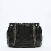 New Fashion Black Chain Quilted Shoulder Bag_Cwab3436